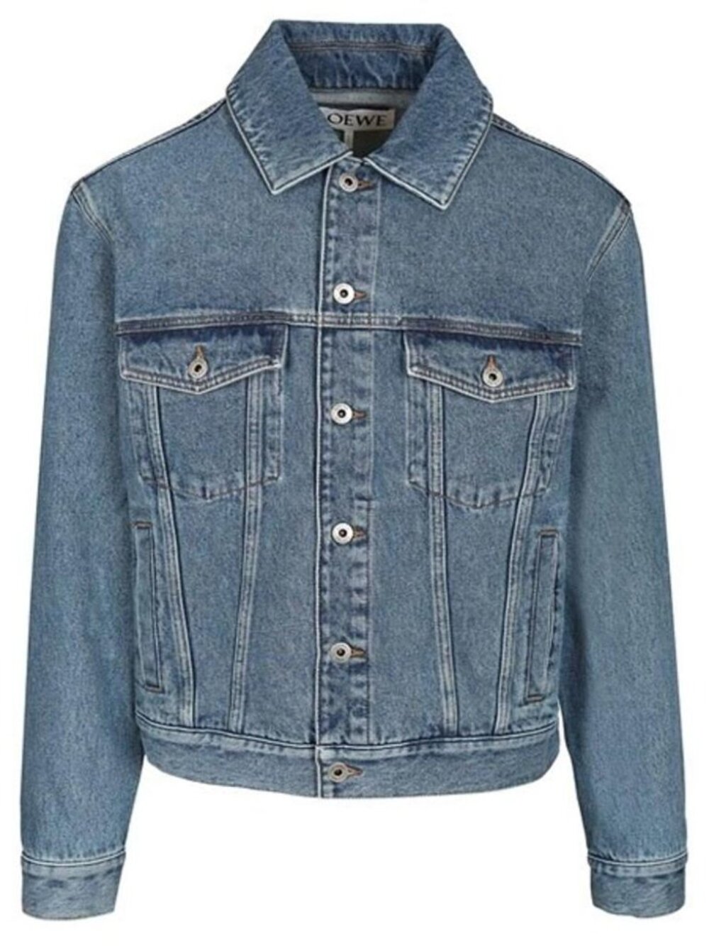 Loewe Anagram Denim Jacket Tag Size 48 Men